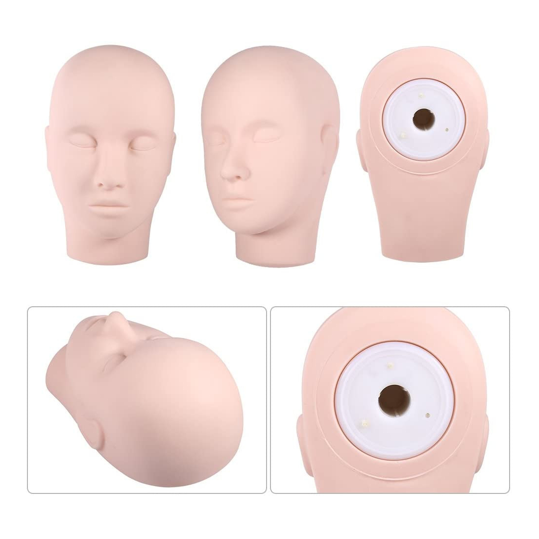 Synthetic head for practices