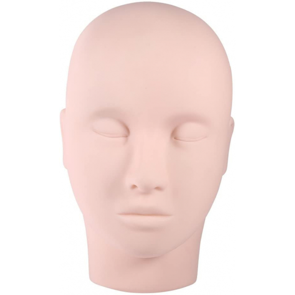 Synthetic head for practice
