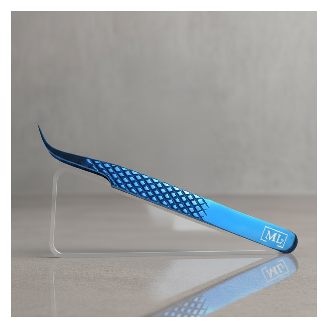 Curved Clip Blue Mirror, high quality, MilyanLashes
