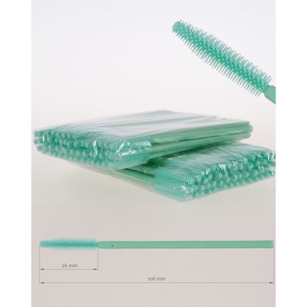 Silicone Mascara Brushes, Pack